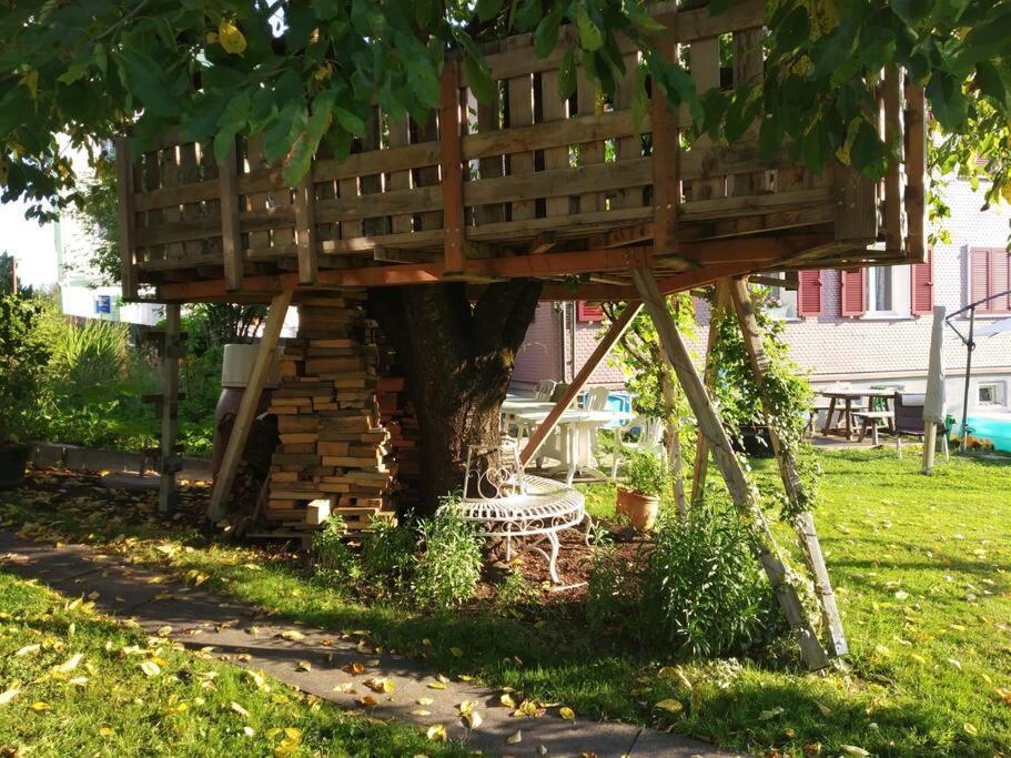 Bijou 1 Huebsche 1 Zimmer Wohnung Herisau Exterior foto